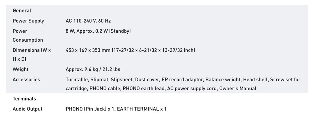 Supreme Technics Turntable Model SL-1200MK7
