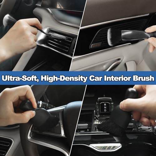 Windshield Cleaner Tool, 14Pcs Car Cleaning Kit - Car Interior Detailing Kit