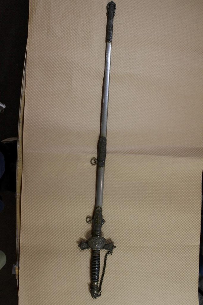 vintage ceremonial sword