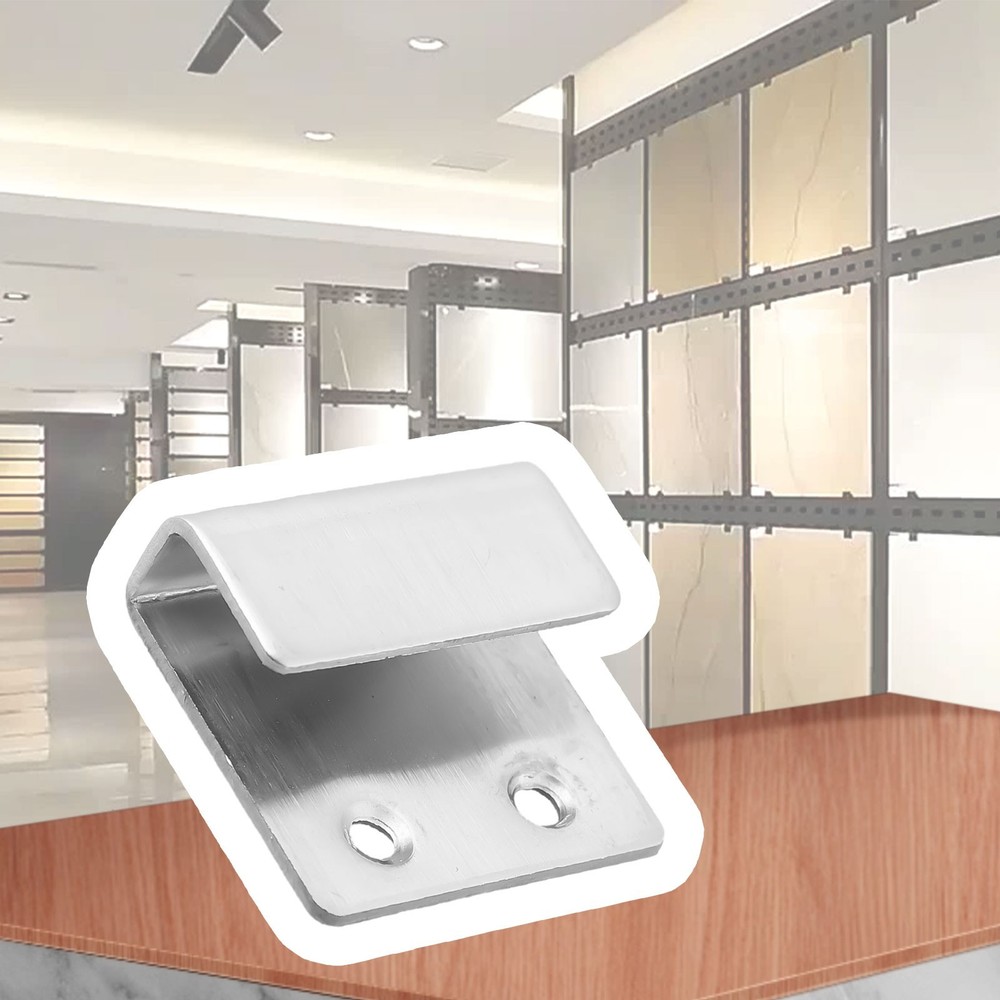 Corner Brackets Corner Brackets Silver Stainless Steel U-shape