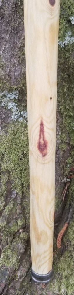 Hand Carved Cedar Walking Stick