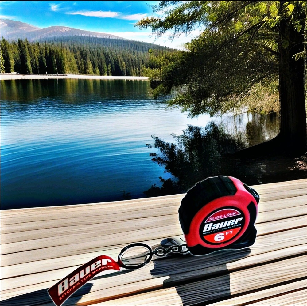 Bauer 6ft tape measure .