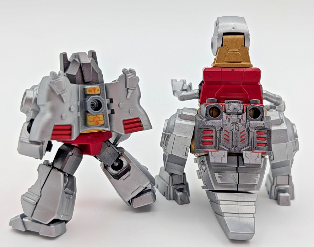 COMBO Blokees Transformers Defender 3 & 4 *SGT* Grimlock Robot & Dino Mode Kits!