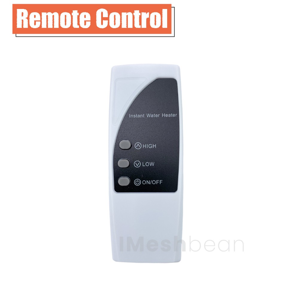 4000W Electric Instant Water Heater Tankless Kitchen Shower W/Touch & RC