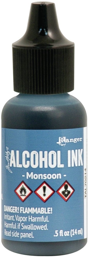 Tim Holtz Alcohol Ink .5oz-Monsoon