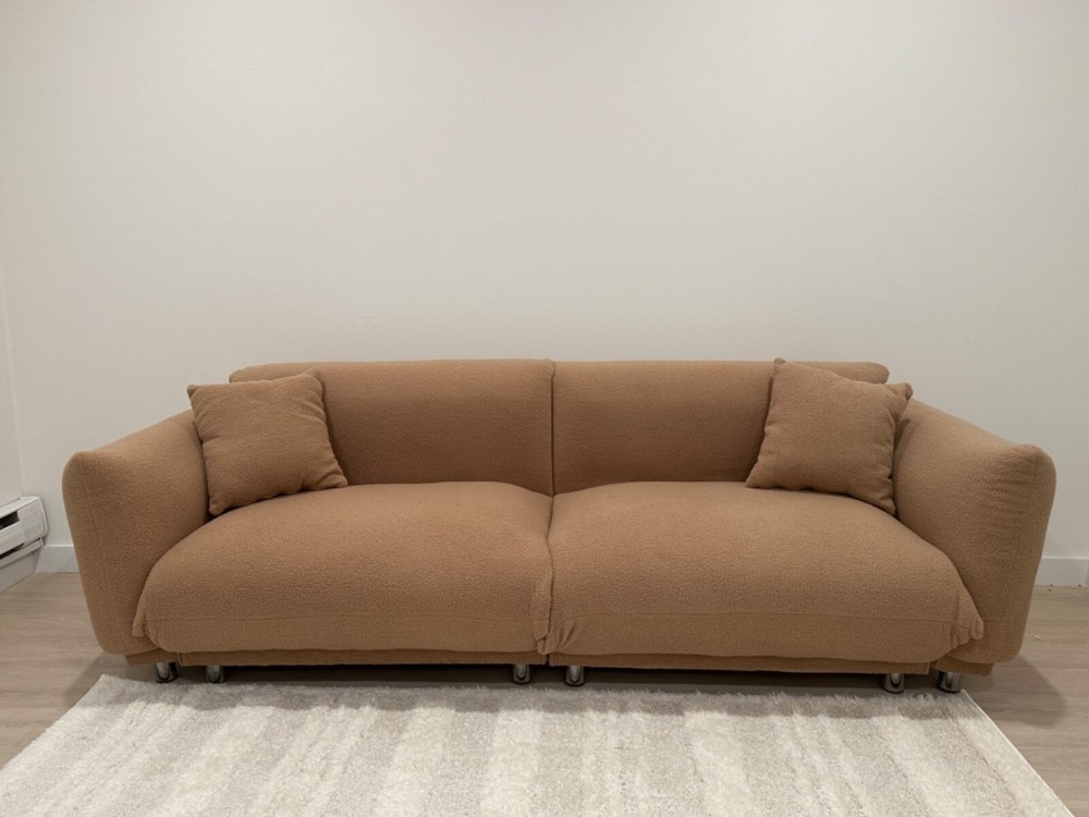 Wool Upholstered Couch 87”