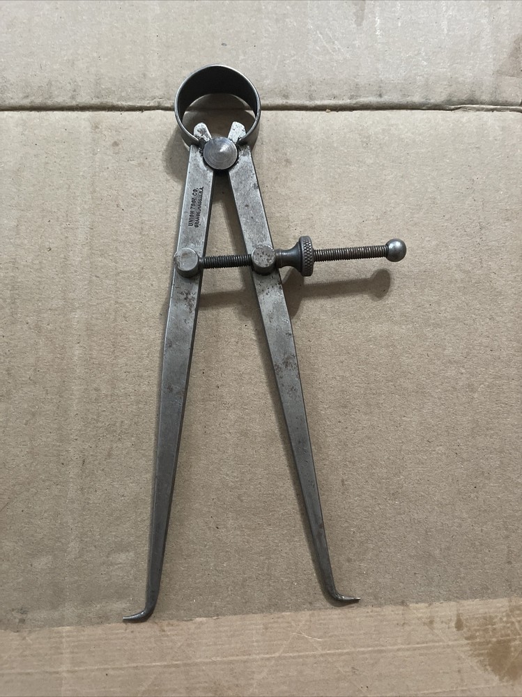 Vintage Union Tool Co. Yankee Spring Inside Spring Calipers Old Tool