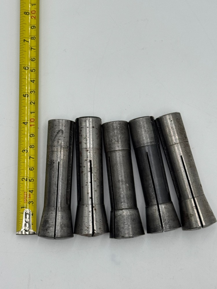 R8 Collet Set 5 Pieces Various Size