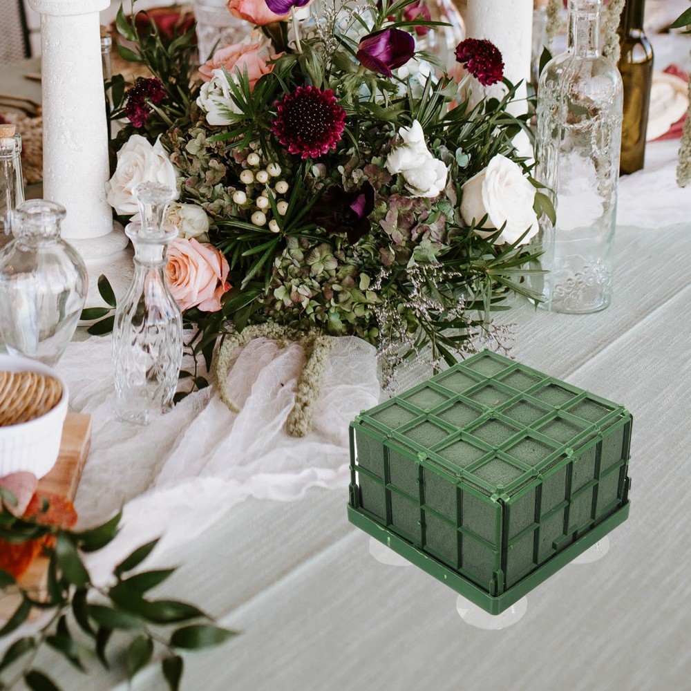 Flower Arranging Containers Arrangement Cup Stand Absorption Holder