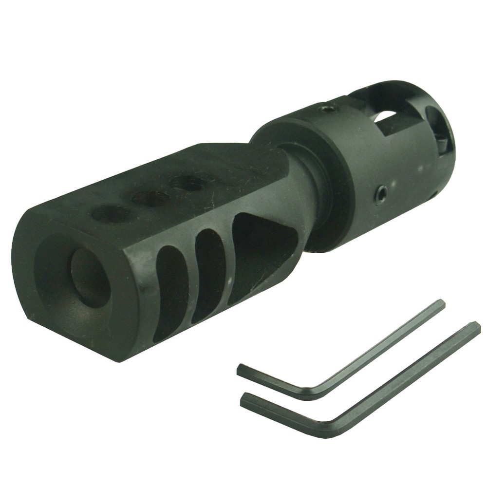 Field Sport Bolt on Tanker Style Muzzle Brake Triangular Baffles for K98