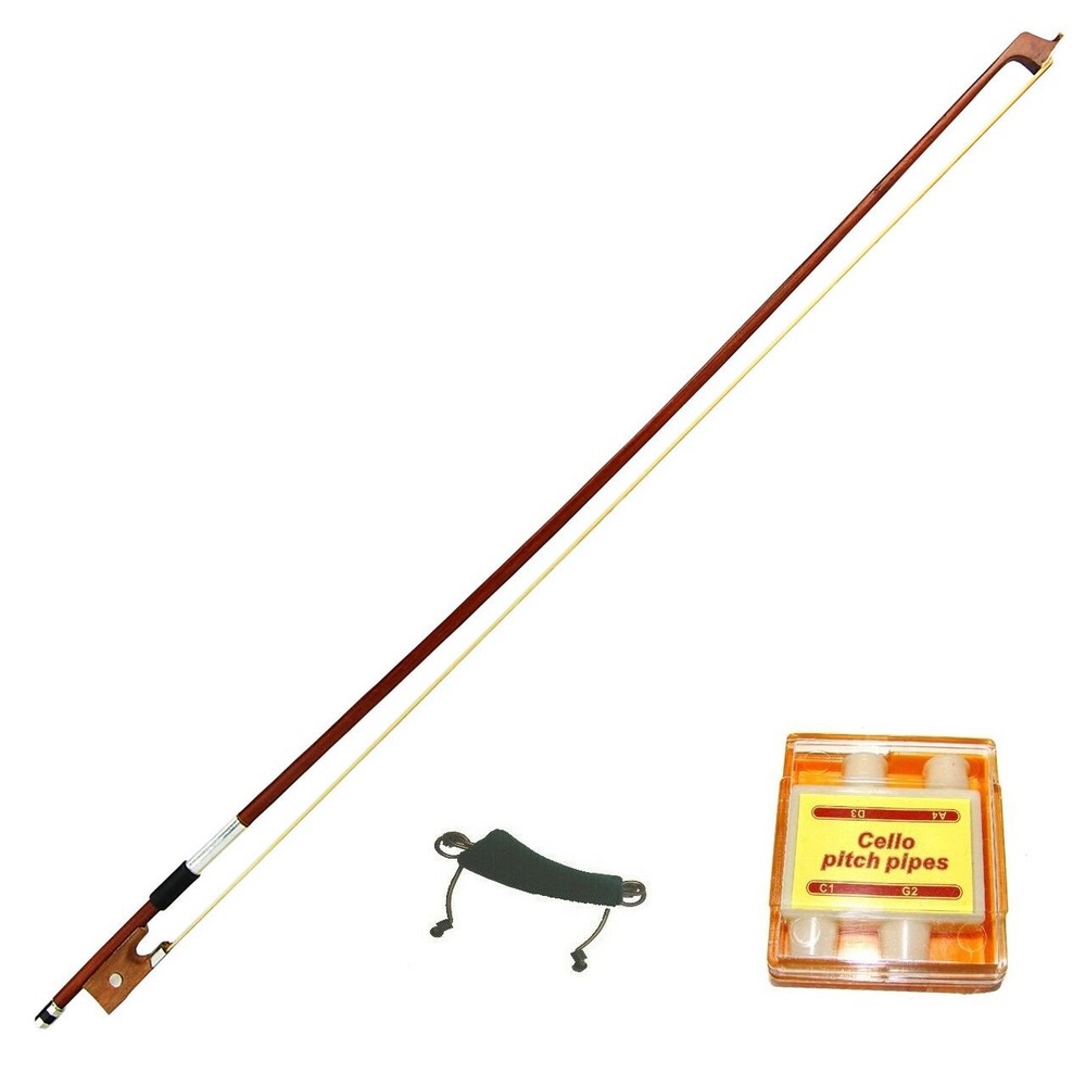 Student 12" Viola Bow + Pitch Pipe + Shoulder Rest