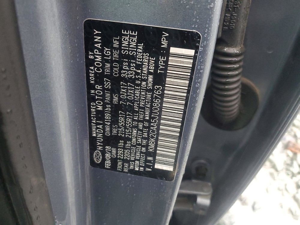 KONA 2018 Glove Box 5004949