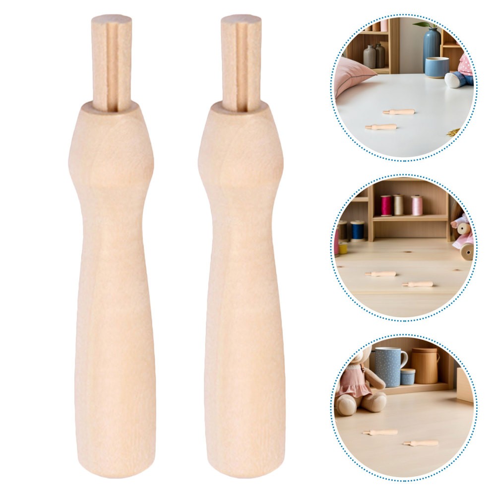 18 Pcs Craft Projects Felting Tool Handle Cross Stitch Needle Handles