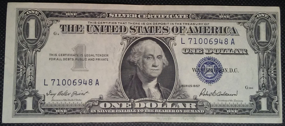 1957 Silver Certificate NOTE