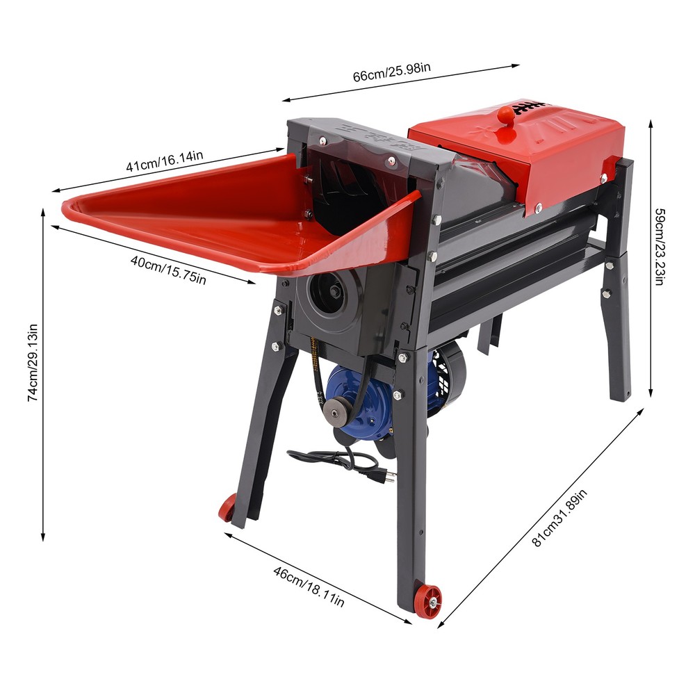 Electric Corn Threshing Machine, Automatic Heavy Duty Corn Threshing Machine
