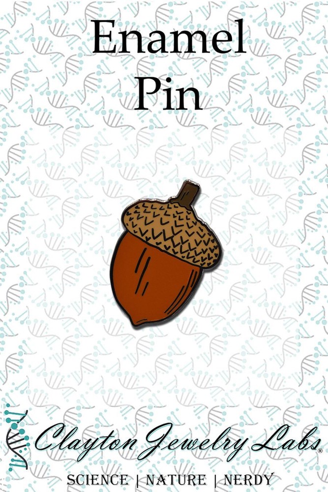 Acorn Oaknut Hard Enamel Pin