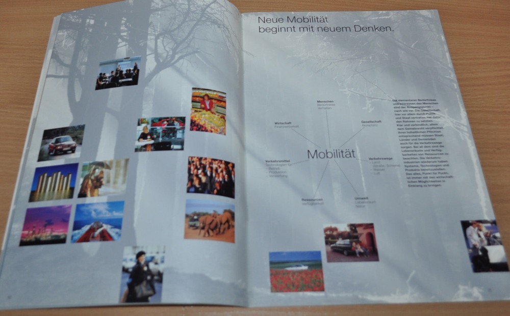 1993 BMW Brochure Prospekt German Edition