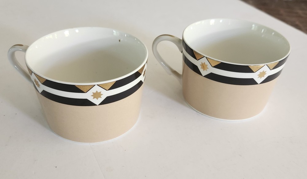 Christian Dior Celeste Two Coffee Cups