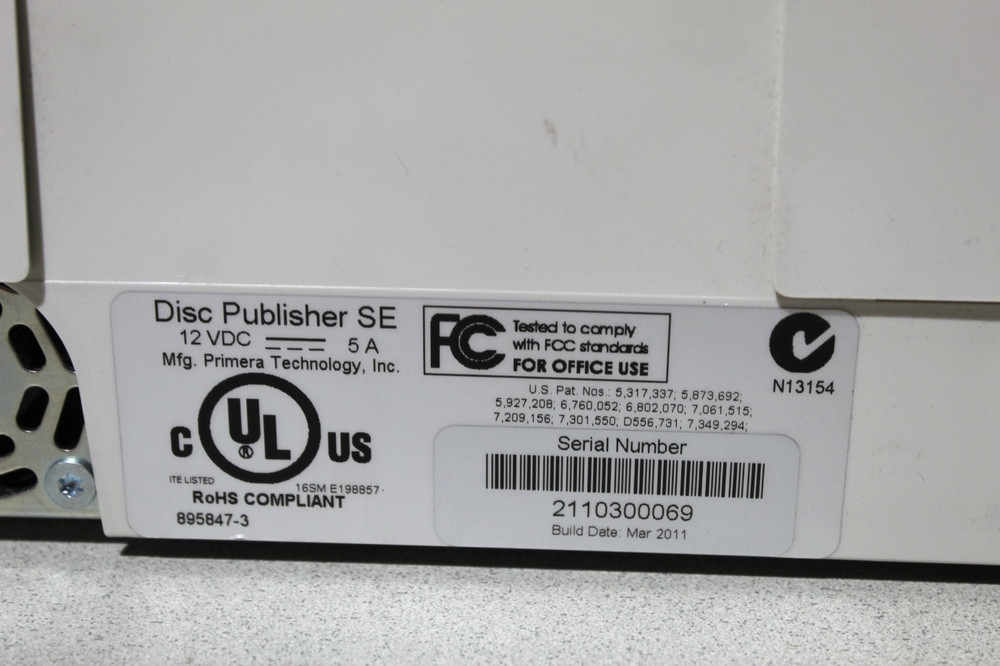 Primera Bravo SE Disc CD DVD Publisher Printer