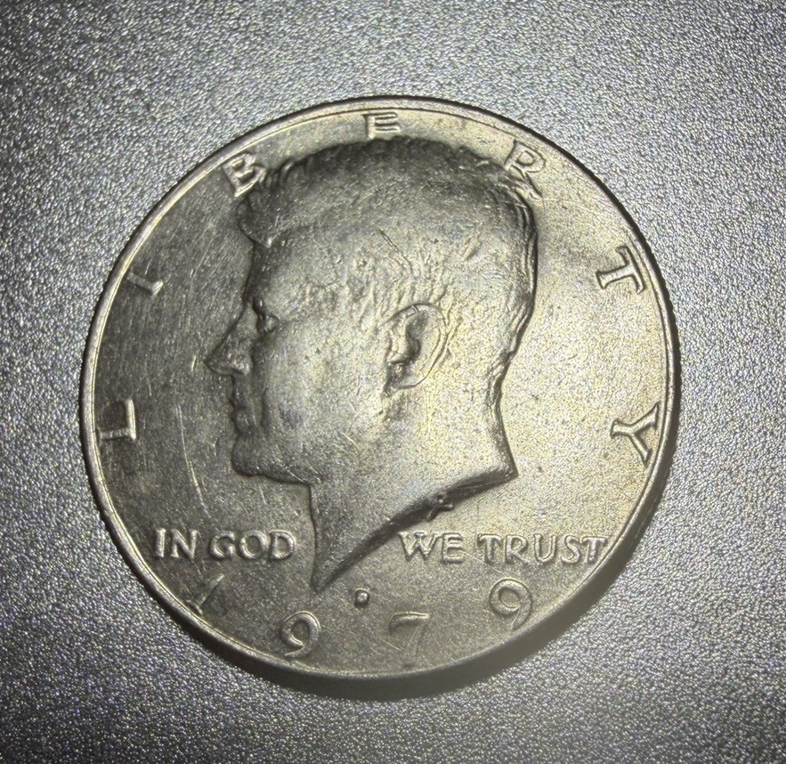1997 D Kennedy Half Dollar With Die Error