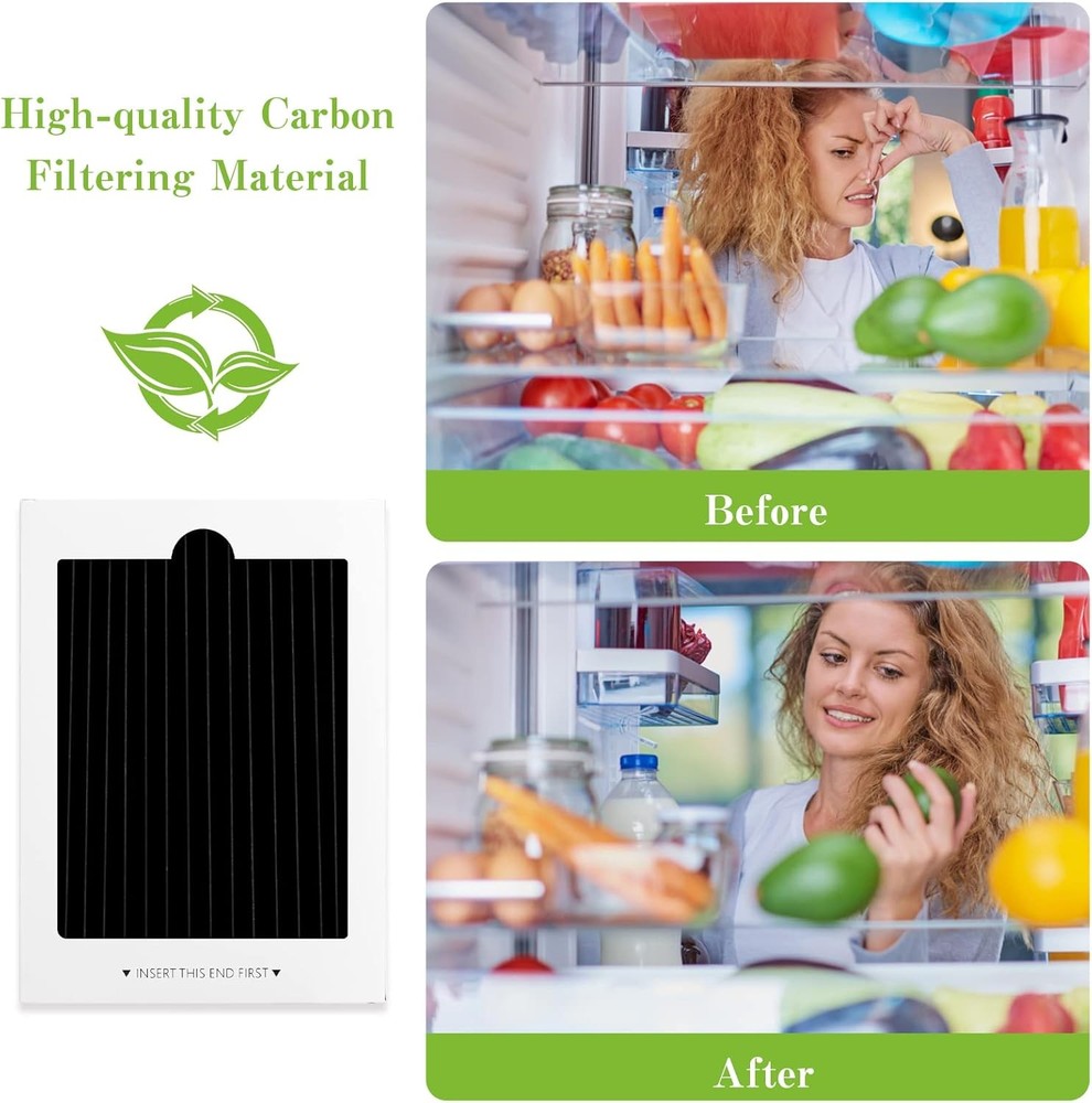 SEISSO Carbon Activated Refrigerator Air Filter Pure Ultra