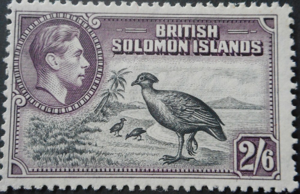British Solomon Islands 1939 2/6 SG 70 mint