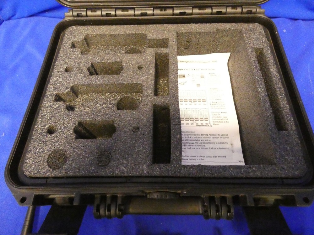 Rat Pac Cintenna AKS Wireless DMX System (incomplete missing RX unit)DMX-iT 512e