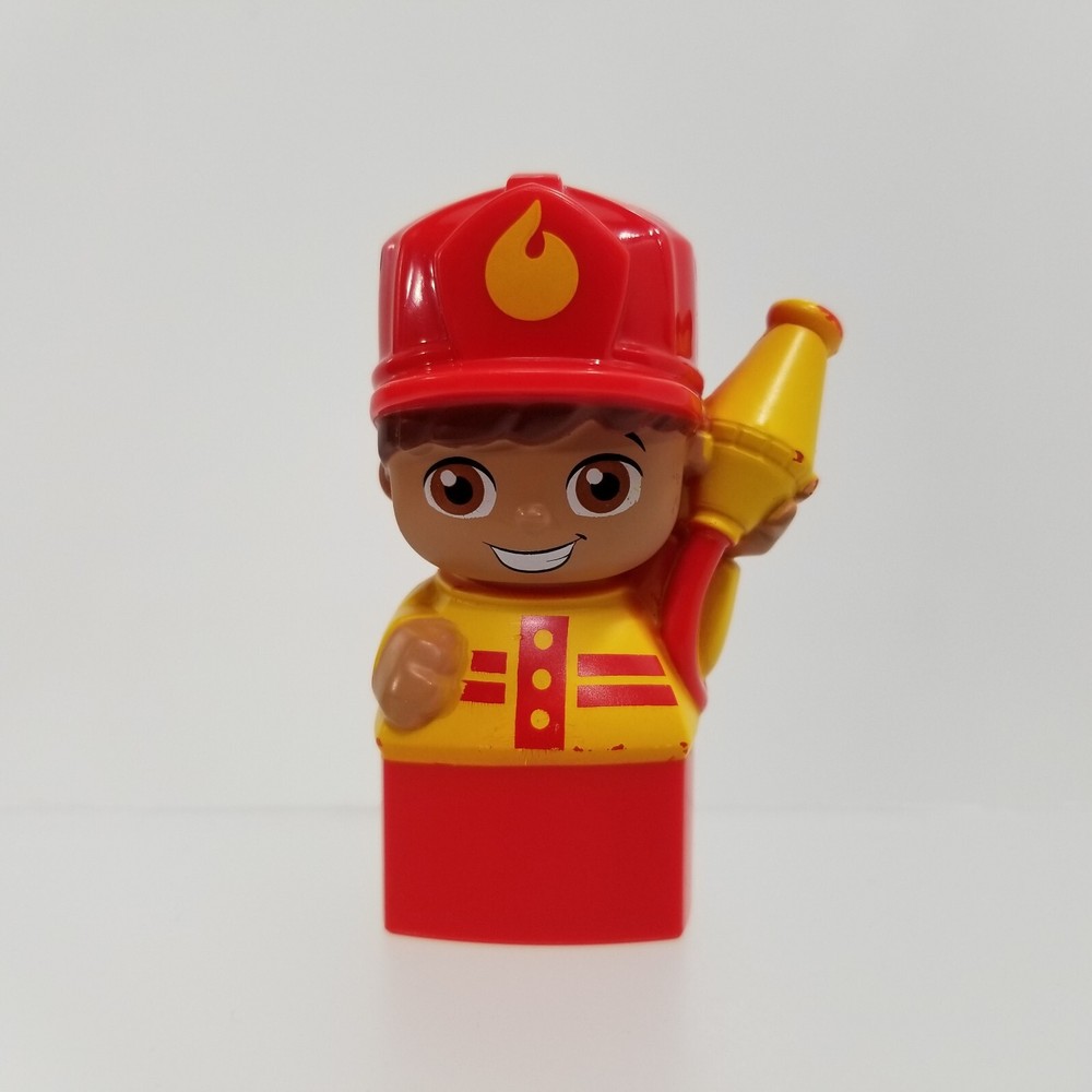Mega: Mega Bloks - First Builders - Freddy Firetruck - Firefighter Figure