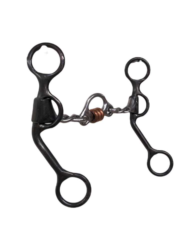 Dutton Bits Short Shank Twisted Swept Back Cheek