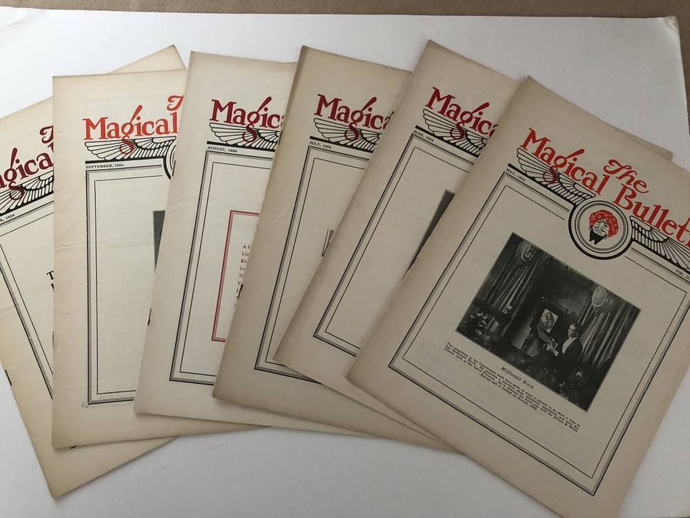 The Magic Bulletin Volume 11 Issues No 1-12 1923