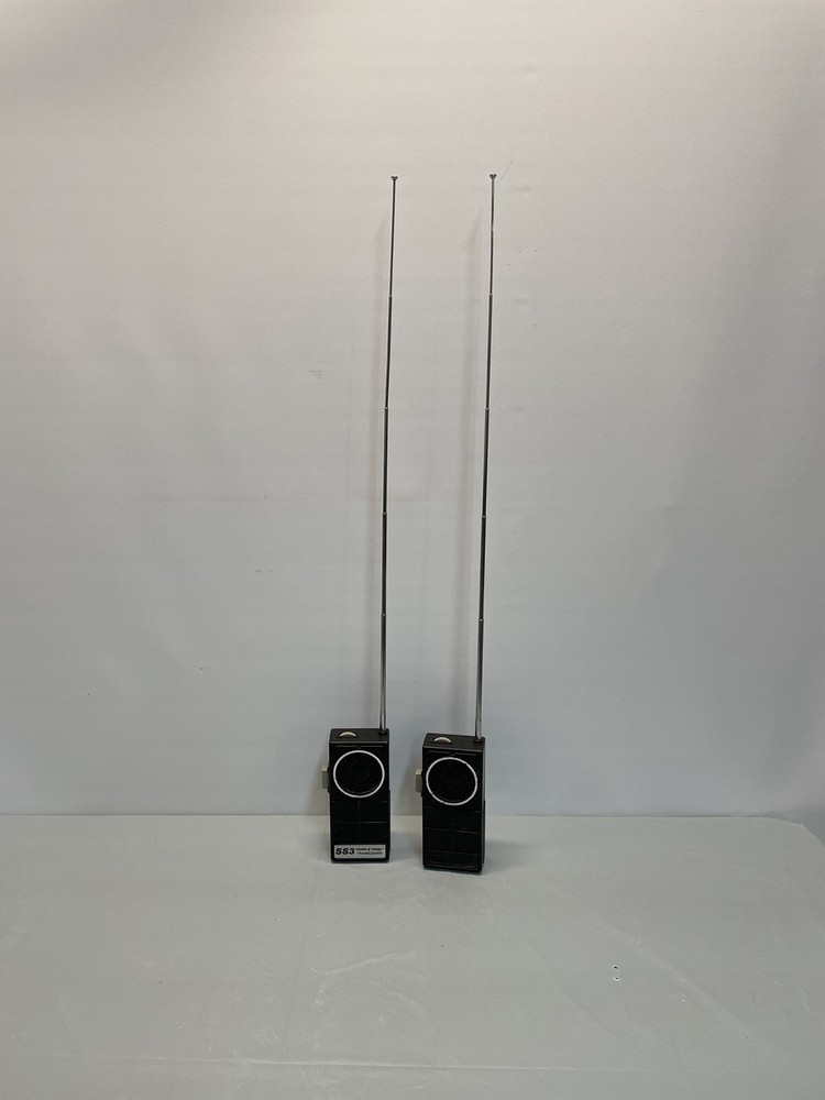 Vintage SS3 Power Tronic Hand Held Transceivers