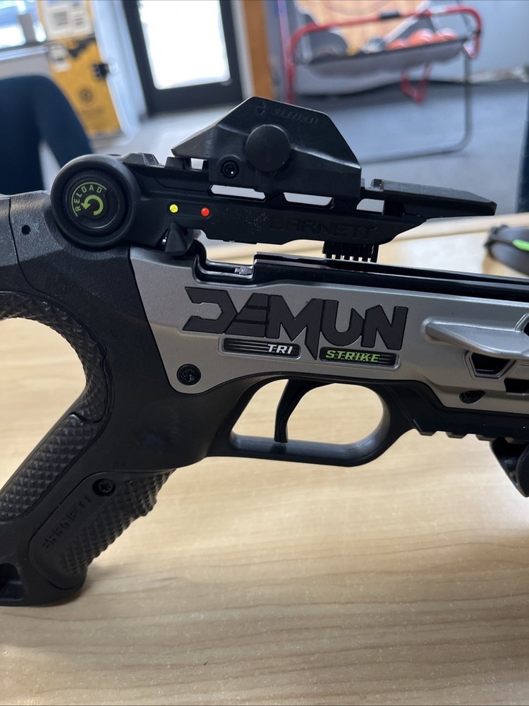 Barnett Demun Tri Strike Crossbow - Black