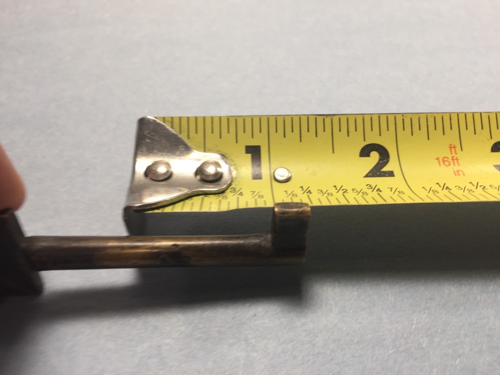 Vintage Skeleton Key - (with square head)