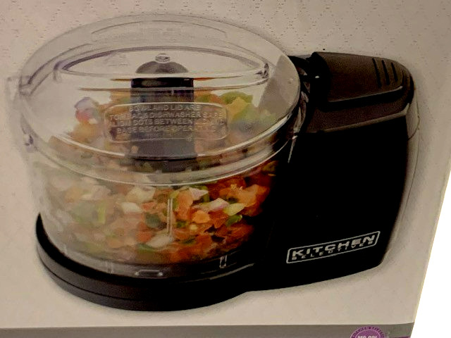 Kitchen Selectives Mini Chopper MC-6BL Black, 2 cups