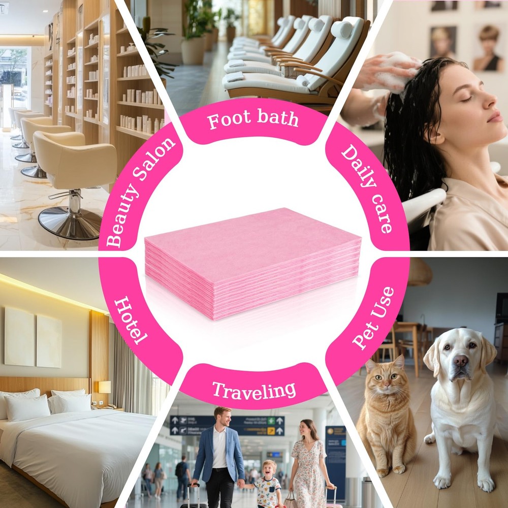 18 PCS Massage Table Sheets Disposable Non Woven