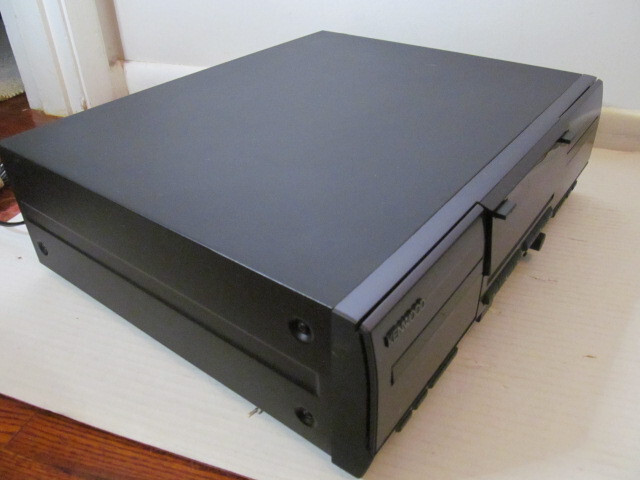 Kenwood CT-203 Stereo Double Cassette Deck, Needs Belts