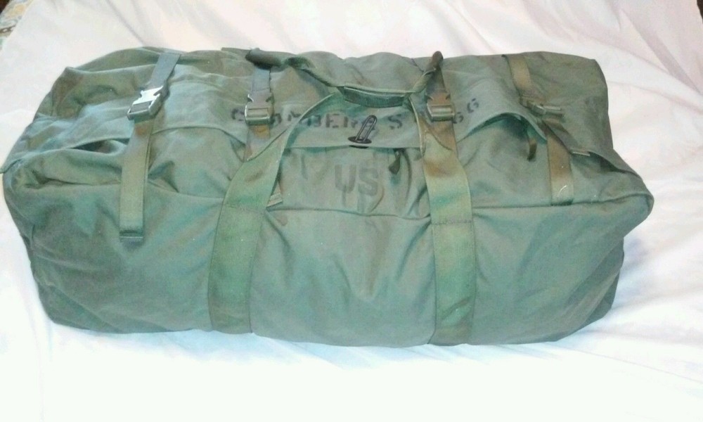 USGI Military Improved Deployment / Flight Duffle Bag Back Pack USGI - Good