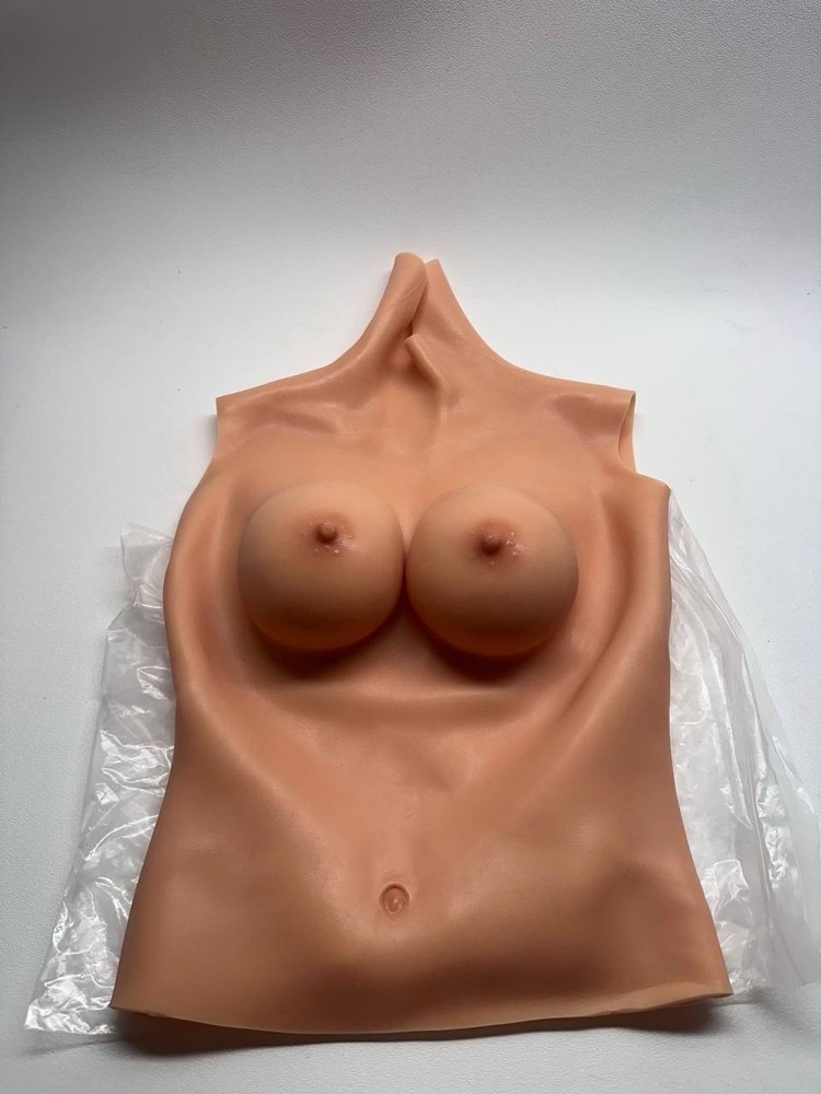 ALKANI Round Collar Artificial Realistic Silicone Breasts