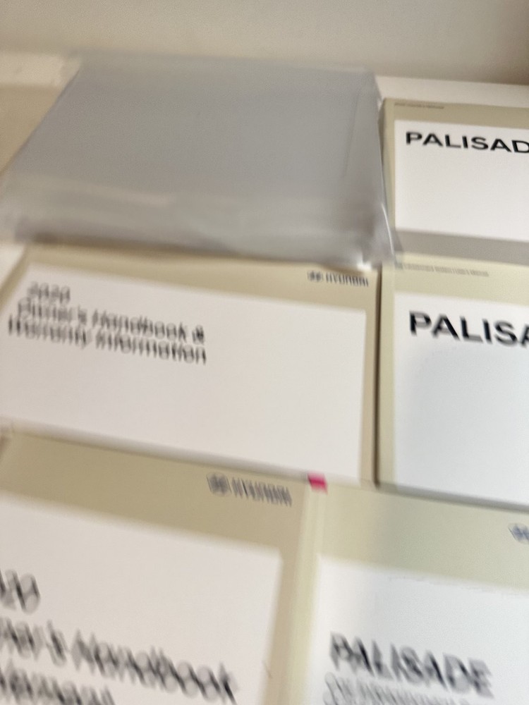 2020 Hyundai Palisade Owners Manual Set
