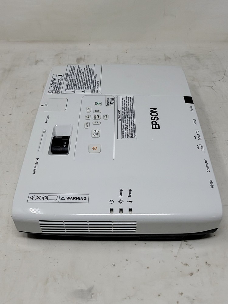 EPSON H477A LCD Projector Lamp hours 186