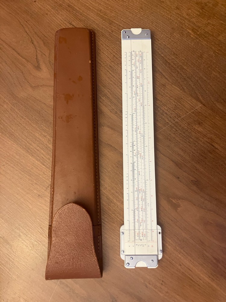 Vintage Lutz Slide Rule No. 252
