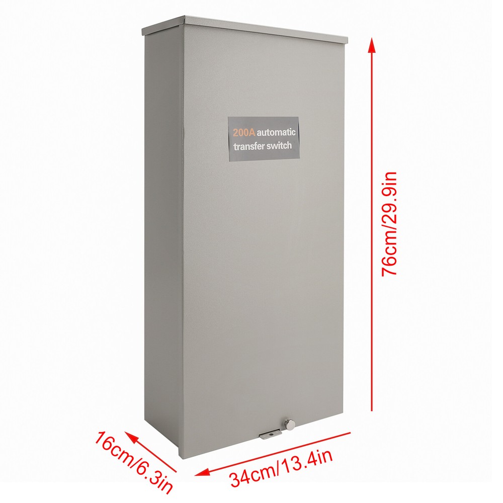 RXSW200A3 200-Amp120/240-Volt Single-Phase Automatic Transfer Switch Replacement