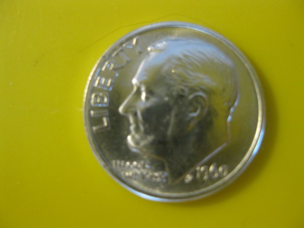 1960 Roosevelt Dime Ch/Gem BU! FTB!