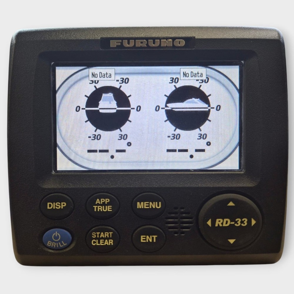 Furuno ~ RD-33 NMEA2000 Data Organizer Display w/ 2m N2k Drop Cable Fully Tested