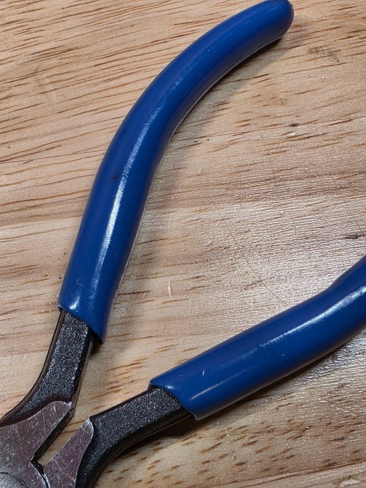 Blue-Point Tools BDG85CTMP Miniature Thin Head Diagonal Side Cutters Blue Handle