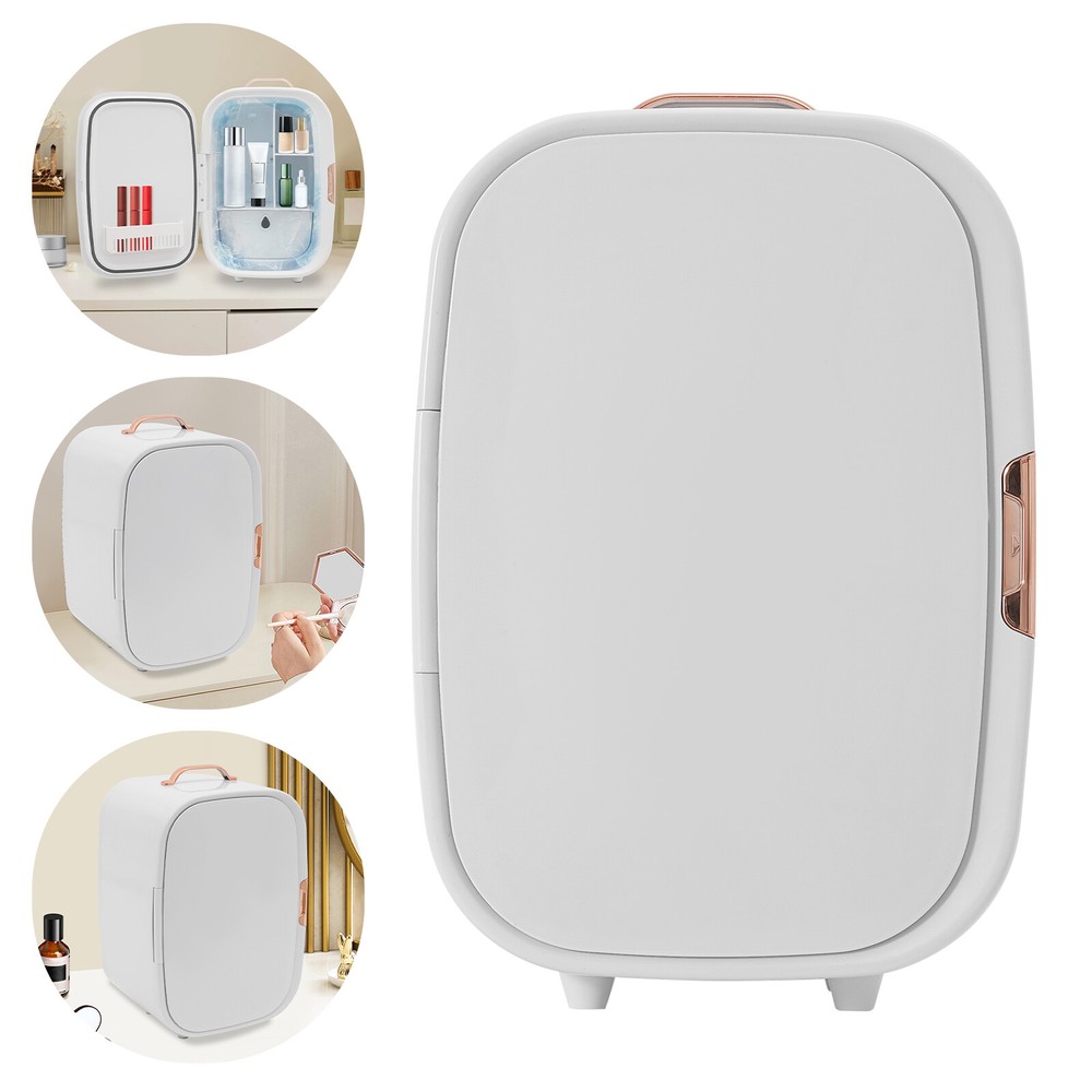 Cosmetic Refrigerator Mini Refrigerator Tabletop Tiny Fridge for Skincare&Makeup