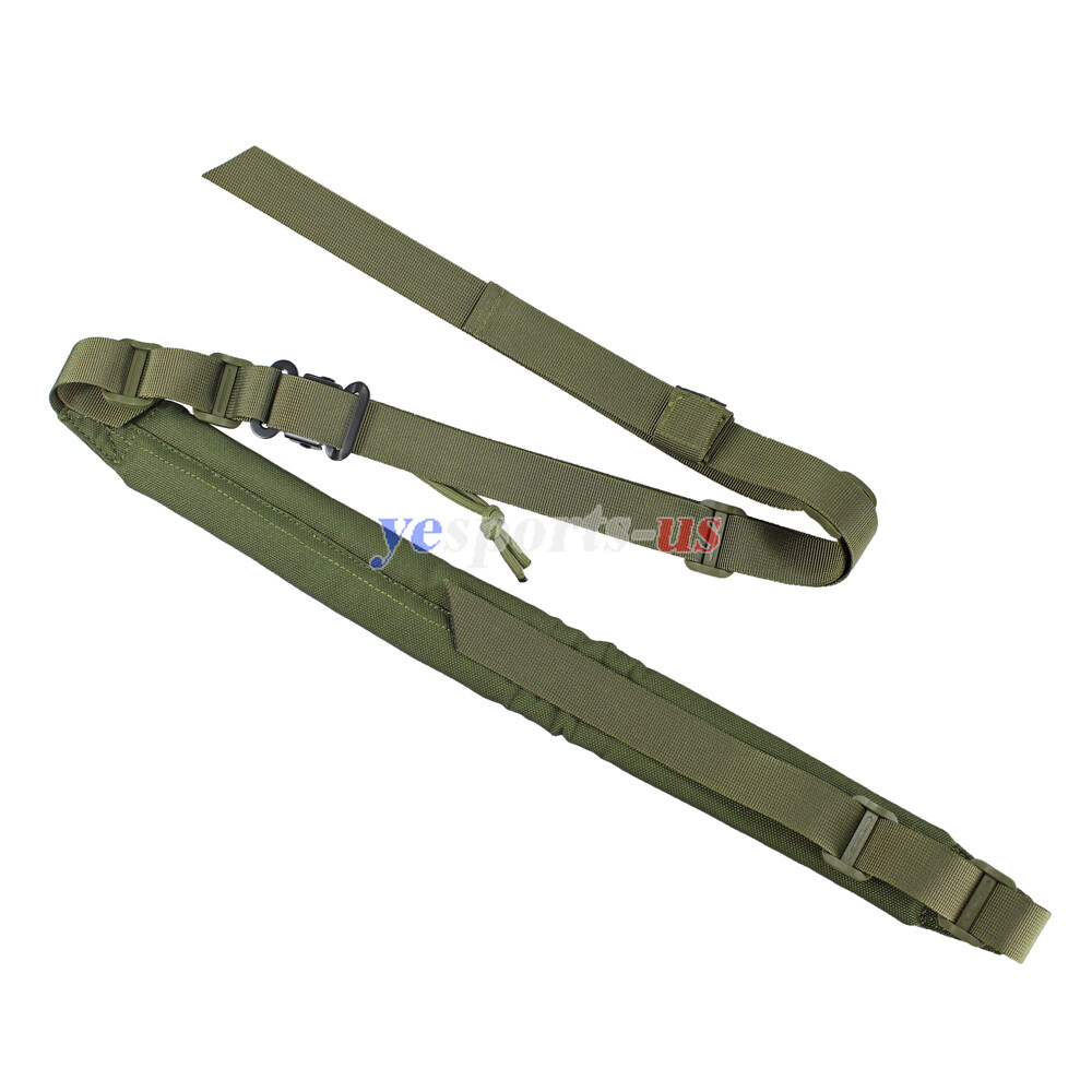 Tactical Sling 2 Points Sling Strap Adjustable with Shoulder Pad for Hunting