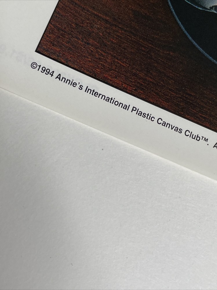 Annie's Attic Tartan Place Mat Plastic Canvas Pattern