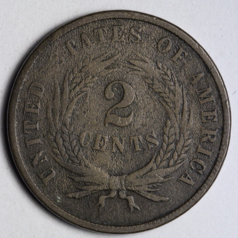 1867 Two Cent Piece FINE E132 JER
