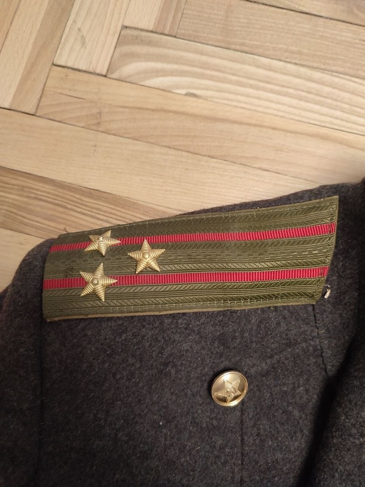 Vintage Military Soviet Overcoat USSR